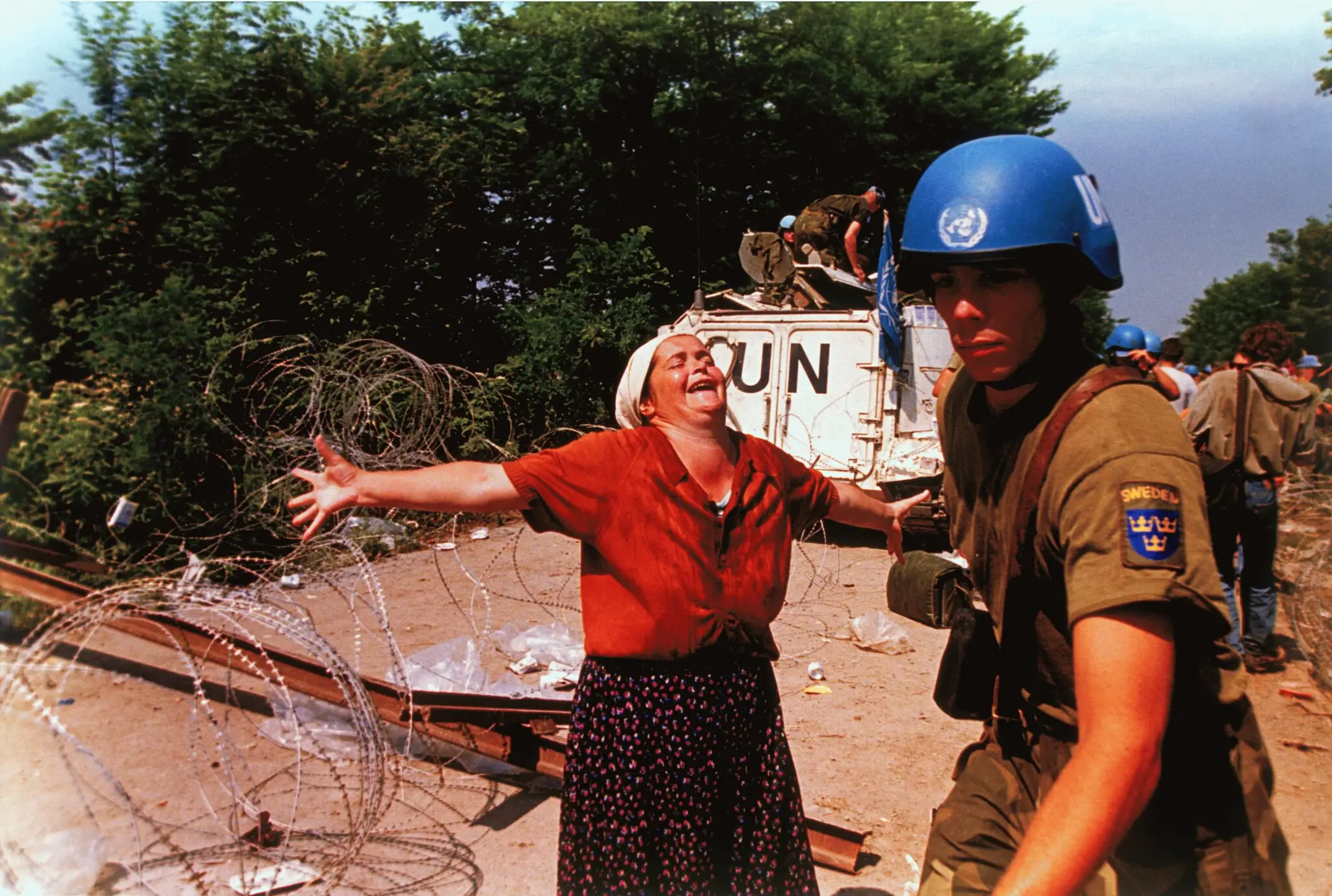 Woman from Srebrenica