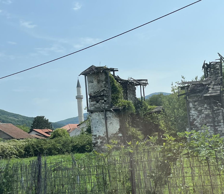 Ruins in Foča